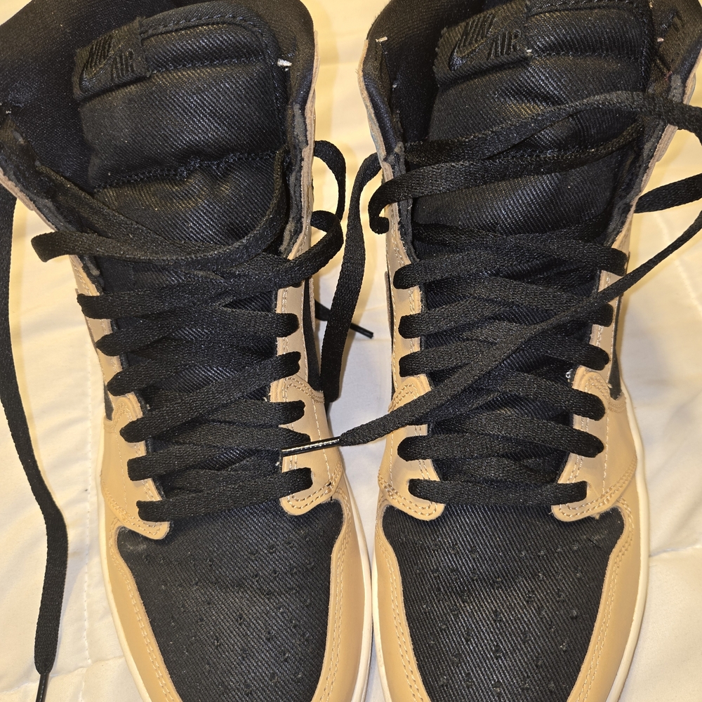 Jordan 1 Hi Heirloom Size 11 No Box 100 Percent Authentic Worn Once